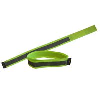 BPLUMEN | Páska reflexní se suchým zipem WOWOW nastavitelná 3M velikost 38 x 2,5 cm - 2 kusy