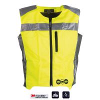 BPLUMEN  | Vesta reflexní WOWOW MOTOR JACKET HOT 169 s reflexními prvky 3M vel