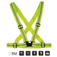BPLUMEN | Pásek reflexní elastický WOWOW CROSS BELT na boky + ramena