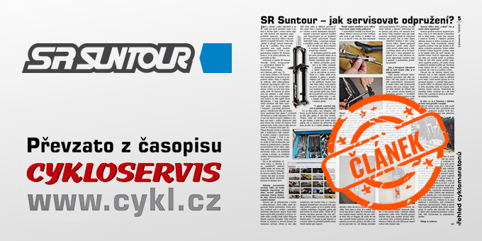 Článek z časopisu Cykloservis - Jak servisovat odpružení SR Suntour