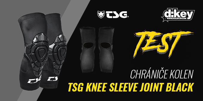 Test kolenních chráničů TSG Knee Sleeve Joint Black
