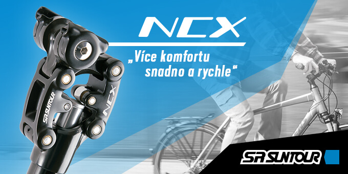 Odpružené sedlovky SR Suntour NCX opět skladem